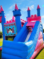 inflatable slide for hire 1652927517 Disney Princess Castle with Slide