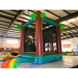 safari bouncy castle combo 001061 06 Toddler Safari Combo Castle