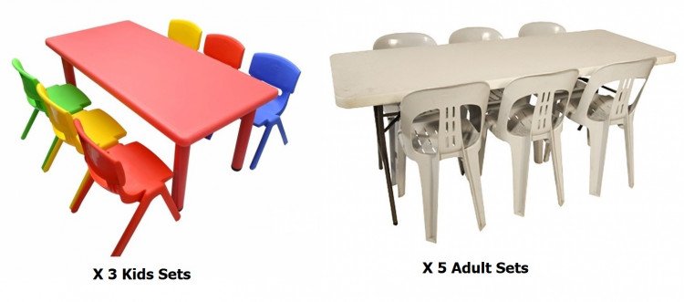 Kids & Adults Tables & Chairs