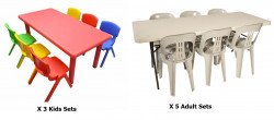 Kids & Adults Tables & Chairs