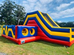 Inflatable Gravity Zone Obstacle (with a giant slide)