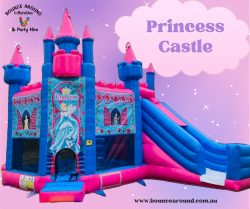 Disney Princess Castle with Slide