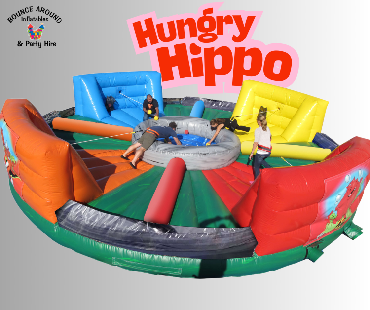 Hungry Hippo Inflatable Game