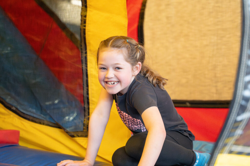 jumping castle hire Warragul kids party inflatable fun children playing