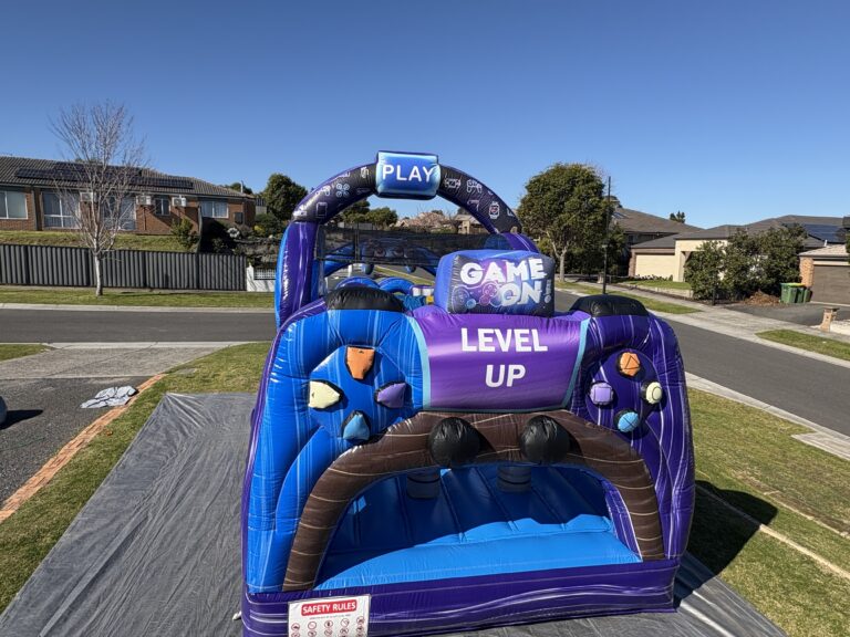inflatable obstacle course hire cockatoo event setup