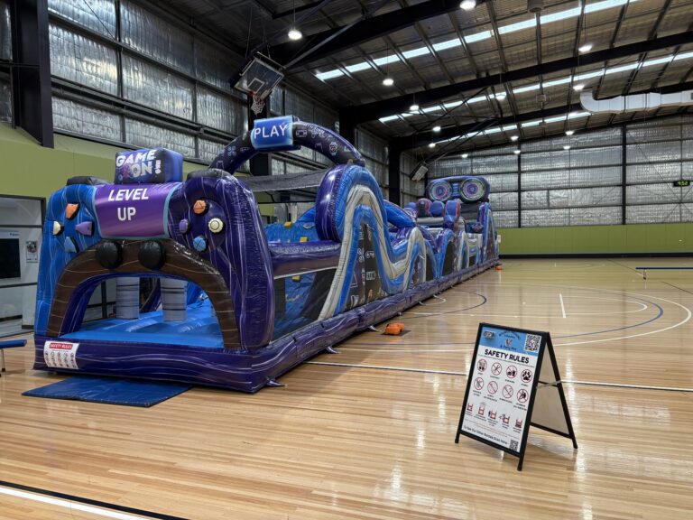 inflatable obstacle course hire emerald event