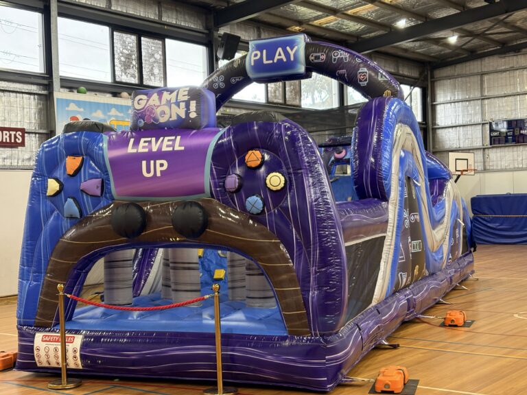inflatable obstacle course hire gembrook event setup