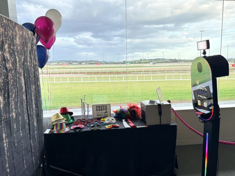 photo booth hire tooradin event setup indoor